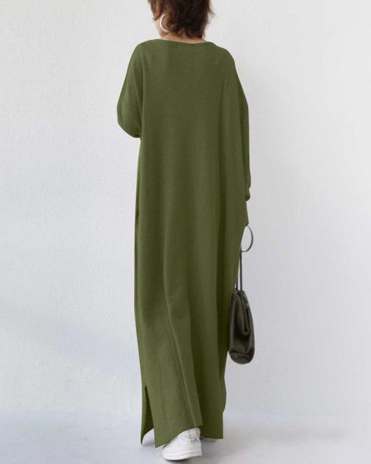 Ronda – Relaxed Oversized Maxi Dress for Women