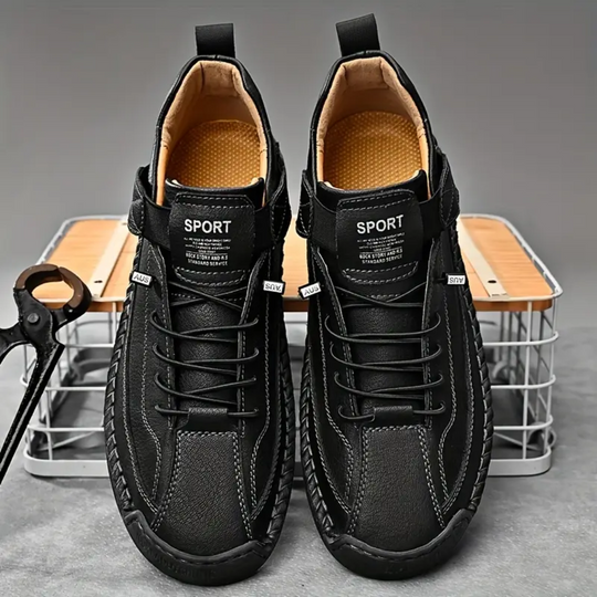 Aaron – Premium Leather Casual Sneakers for Men