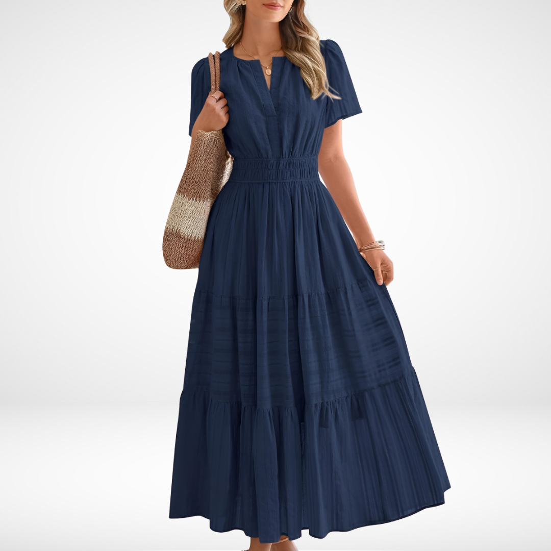Clara | Golden Bloom Dress
