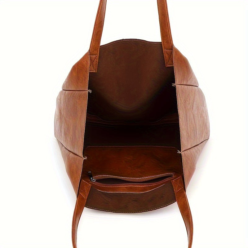 Elora – Luxe Leather Tote Bag for Women