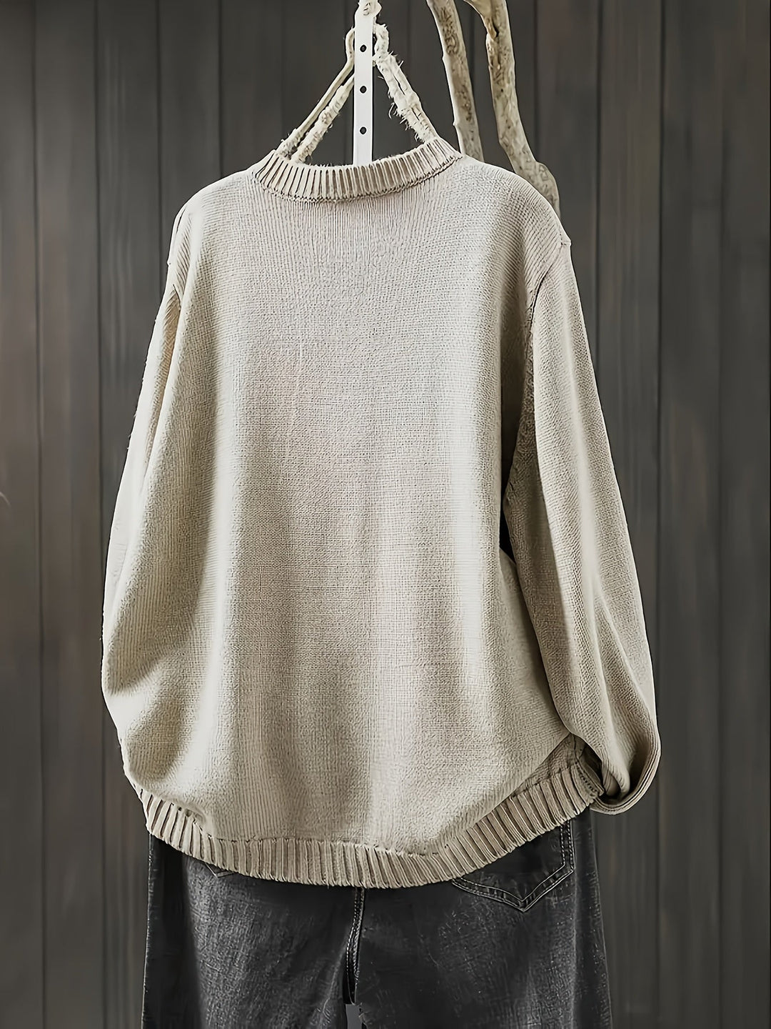 Janiyah – Button-Detail Knit Cardigan for Women
