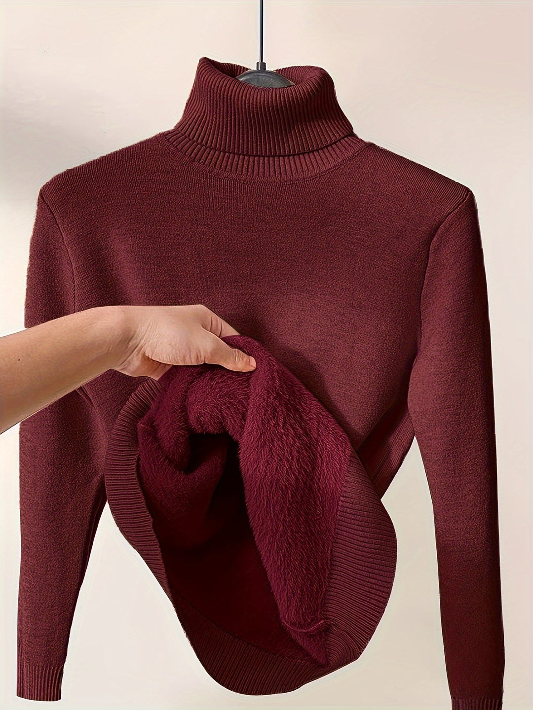 Fallon – Cozy Turtleneck Sweater for Women