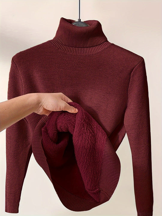 Fallon – Cozy Turtleneck Sweater for Women