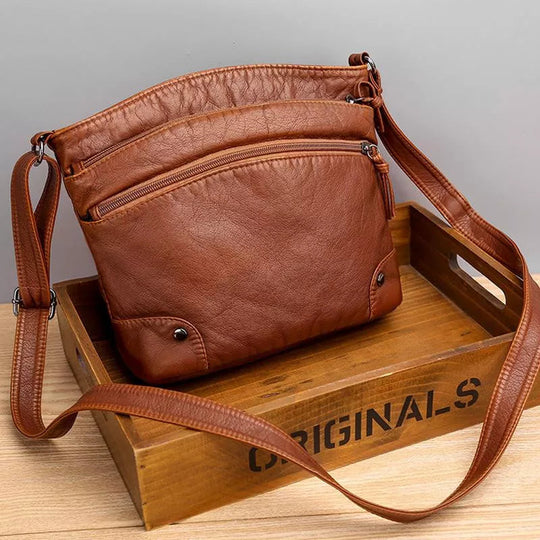 Andrea – Luxury Everyday Shoulder Bag in Premium Leather