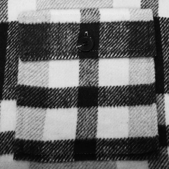 Izzie – Oversized Plaid Button-Up Shacket for Women