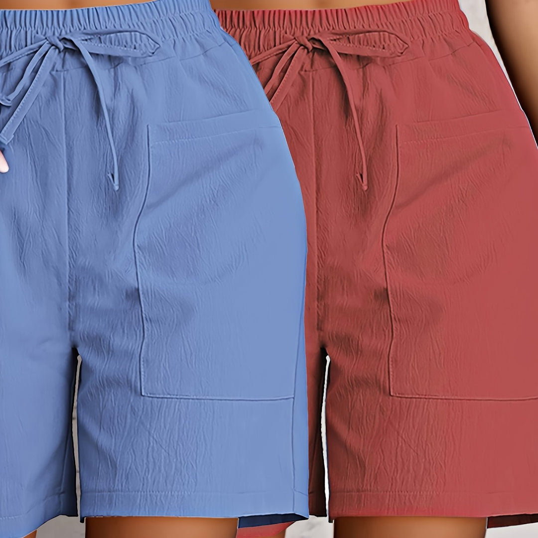Mika – Lightweight Drawstring Shorts for Women