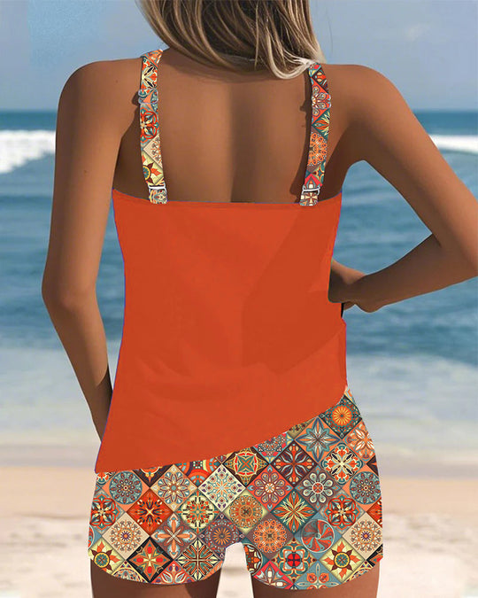 Małgorzata – Boho Tile Tank Set for Women