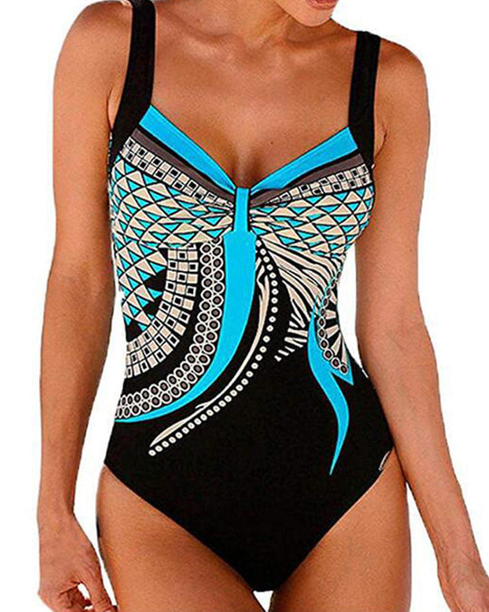 Tatiana – Mosaic One-Piece Swimsuit for Woman