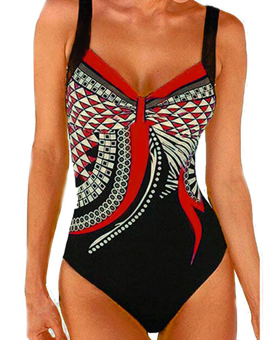 Tatiana – Mosaic One-Piece Swimsuit for Woman