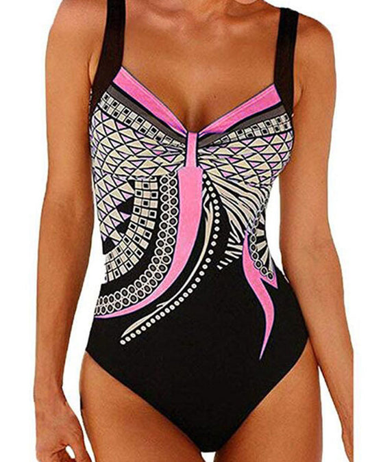 Tatiana – Mosaic One-Piece Swimsuit for Woman