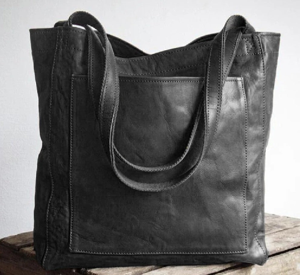 Beth – Classic Leather Tote Bag for Women