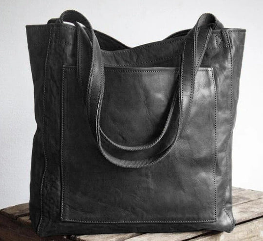 Beth – Classic Leather Tote Bag for Women