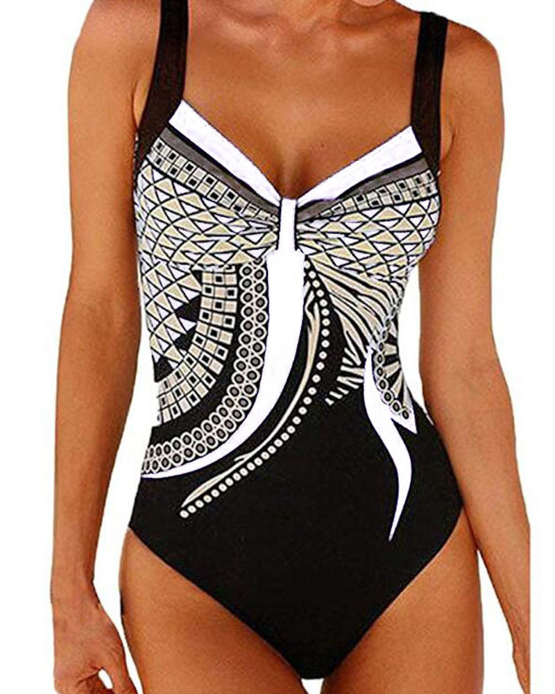 Tatiana – Mosaic One-Piece Swimsuit for Woman