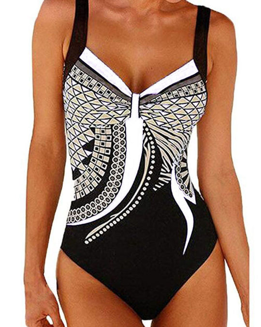 Tatiana – Mosaic One-Piece Swimsuit for Woman