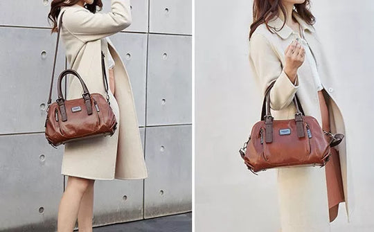 Angela – Women’s Vintage Leather Satchel