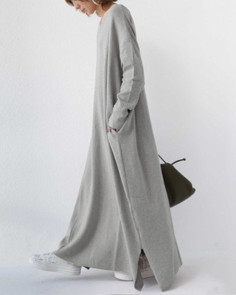 Ronda – Relaxed Oversized Maxi Dress for Women