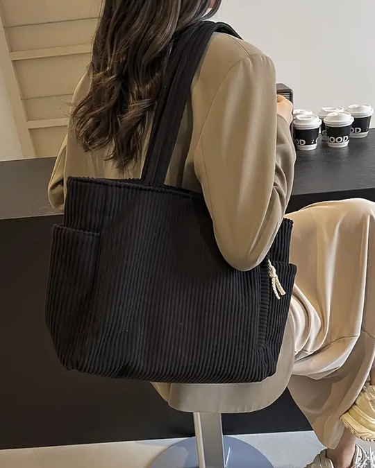 Rosina – Corduroy Tote Bag for Women