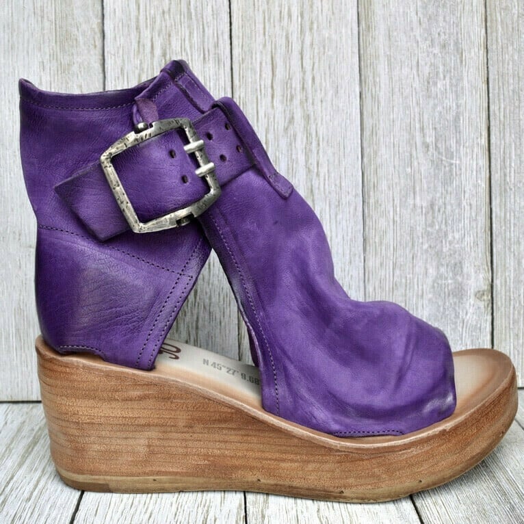Erykah – Cutout Wedge Ankle Boots for Women