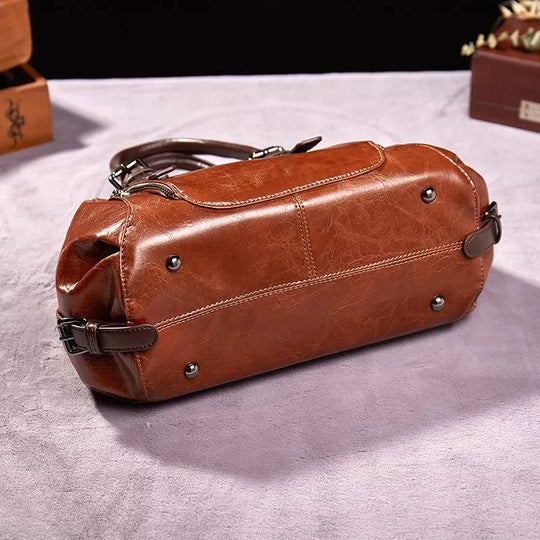 Angela – Women’s Vintage Leather Satchel