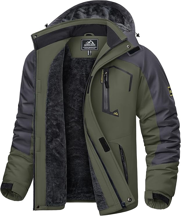 Gerald – Waterproof Insulated Winter Jacket for Men