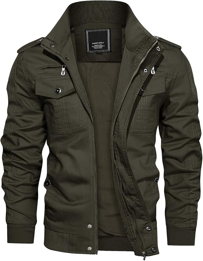 Matteo – Classic Bomber-Style Cotton Jacket for Men