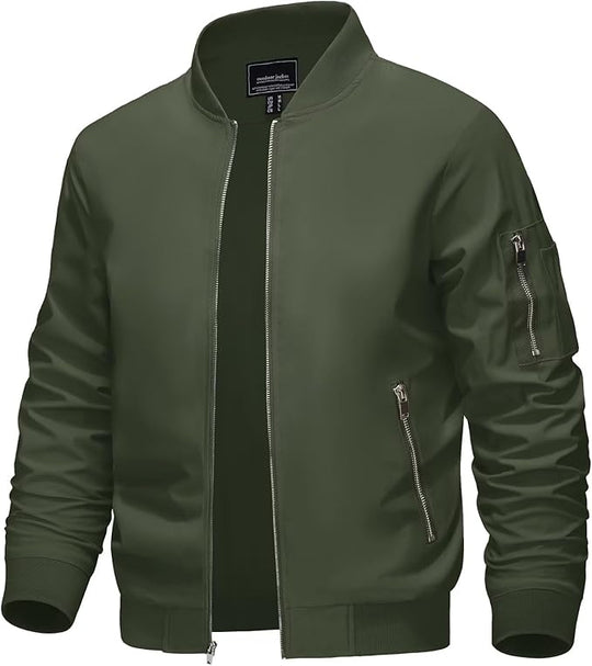 Harvey – Water-Resistant Bomber Jacket for Men