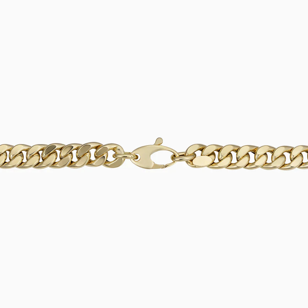 Soleil – Gold-Tone Cuban Link Bracelet