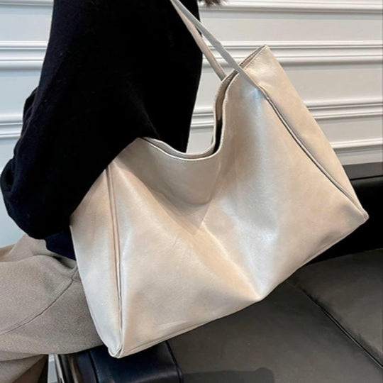 Fairuza – Oversized Leather Tote Bag for Women