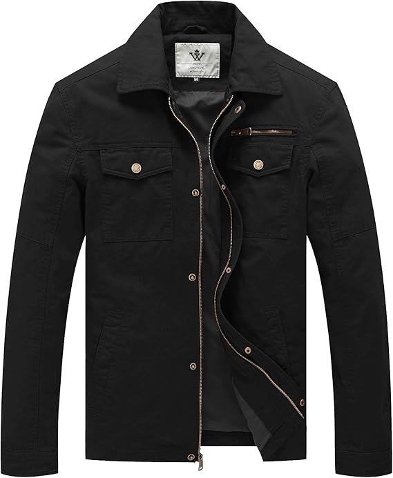 Manuel – Classic Cotton Workwear Jacket for Men
