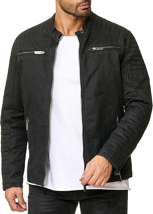Roland – Quilted Cotton Casual Jacket for Men
