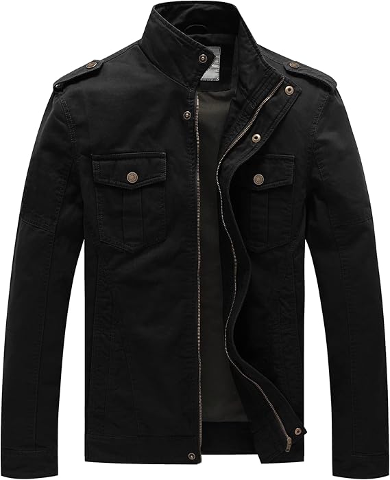 Tobias – Classic Cotton Utility Jacket for Men