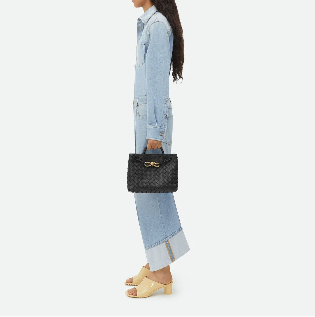 Serenity – Elegant Woven Leather Tote for Women