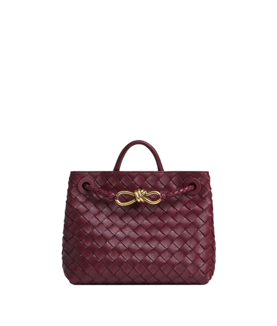 Serenity – Elegant Woven Leather Tote for Women