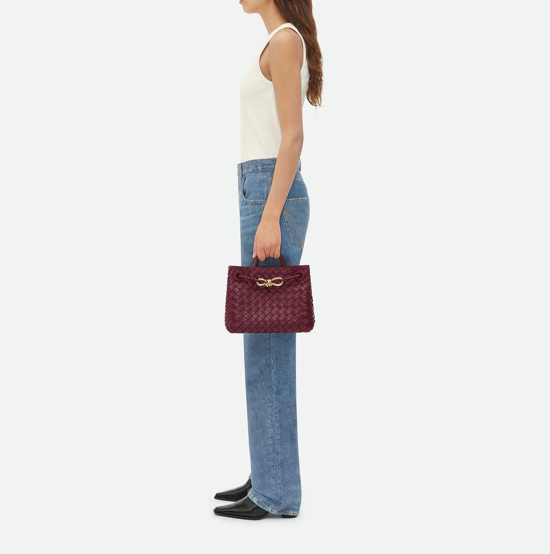 Serenity – Elegant Woven Leather Tote for Women
