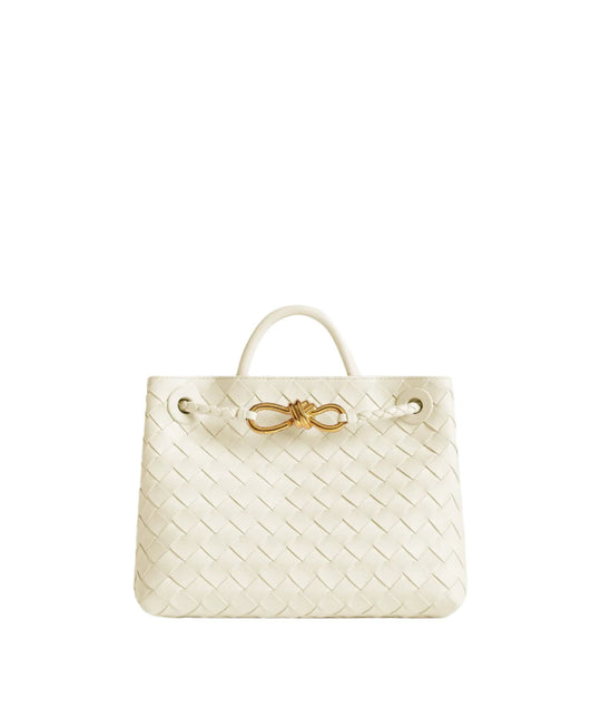 Serenity – Elegant Woven Leather Tote for Women