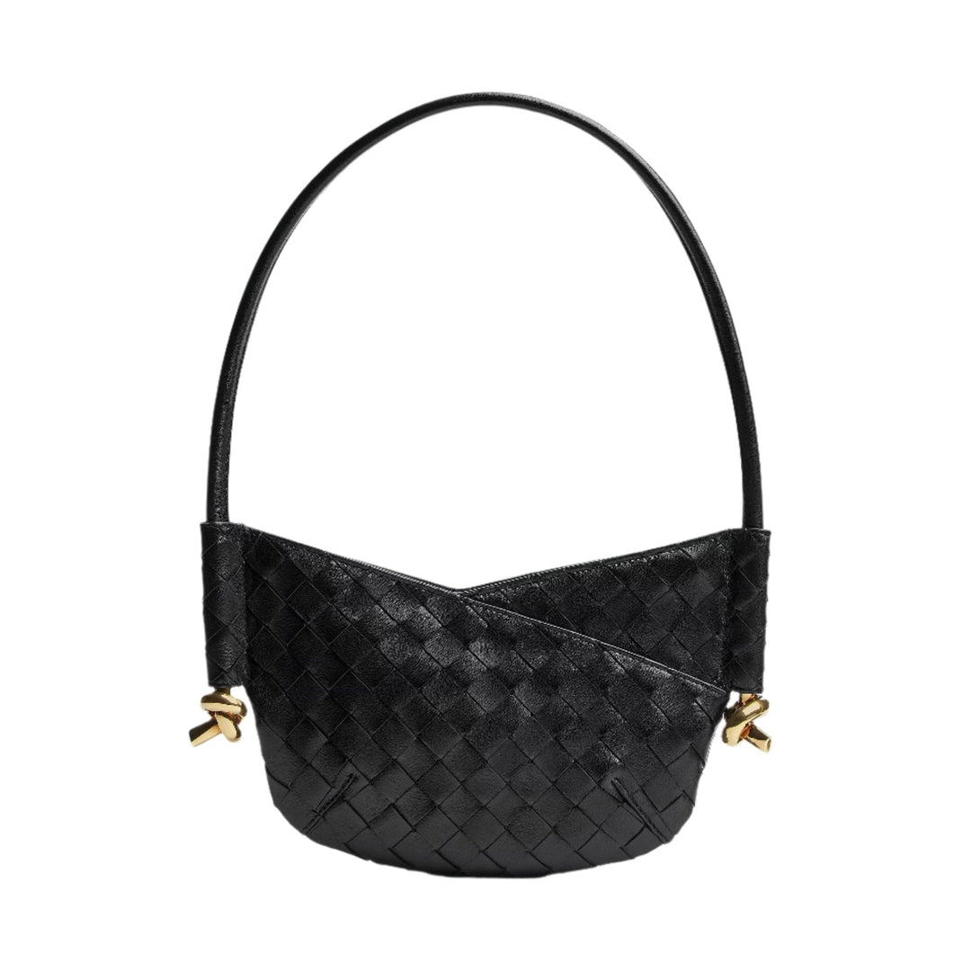 Ailany – Elegant Woven Leather Shoulder Bag for Women
