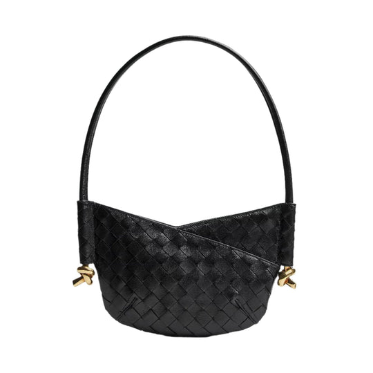 Ailany – Elegant Woven Leather Shoulder Bag for Women