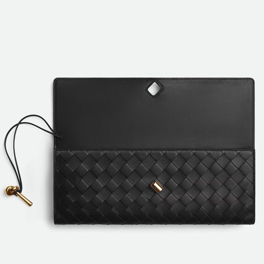 Parker – Sophisticated Woven Leather Clutch for Women