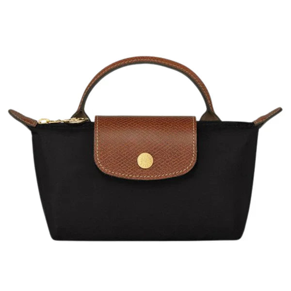 Elliana – Classic Nylon and Leather Handbag for Women