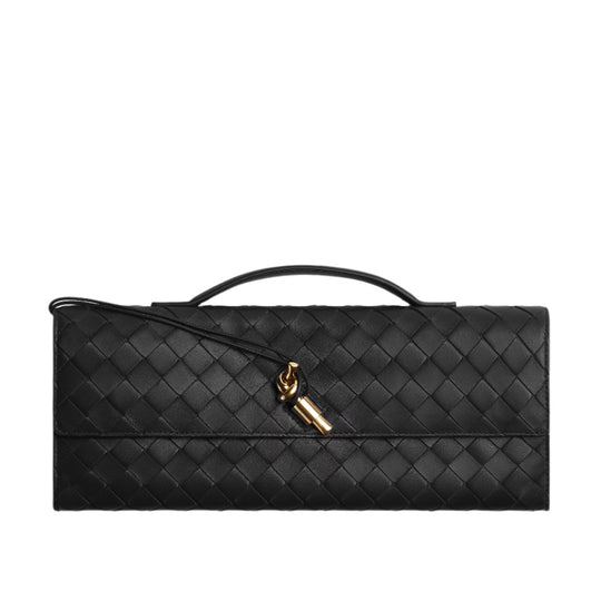 Parker – Sophisticated Woven Leather Clutch for Women