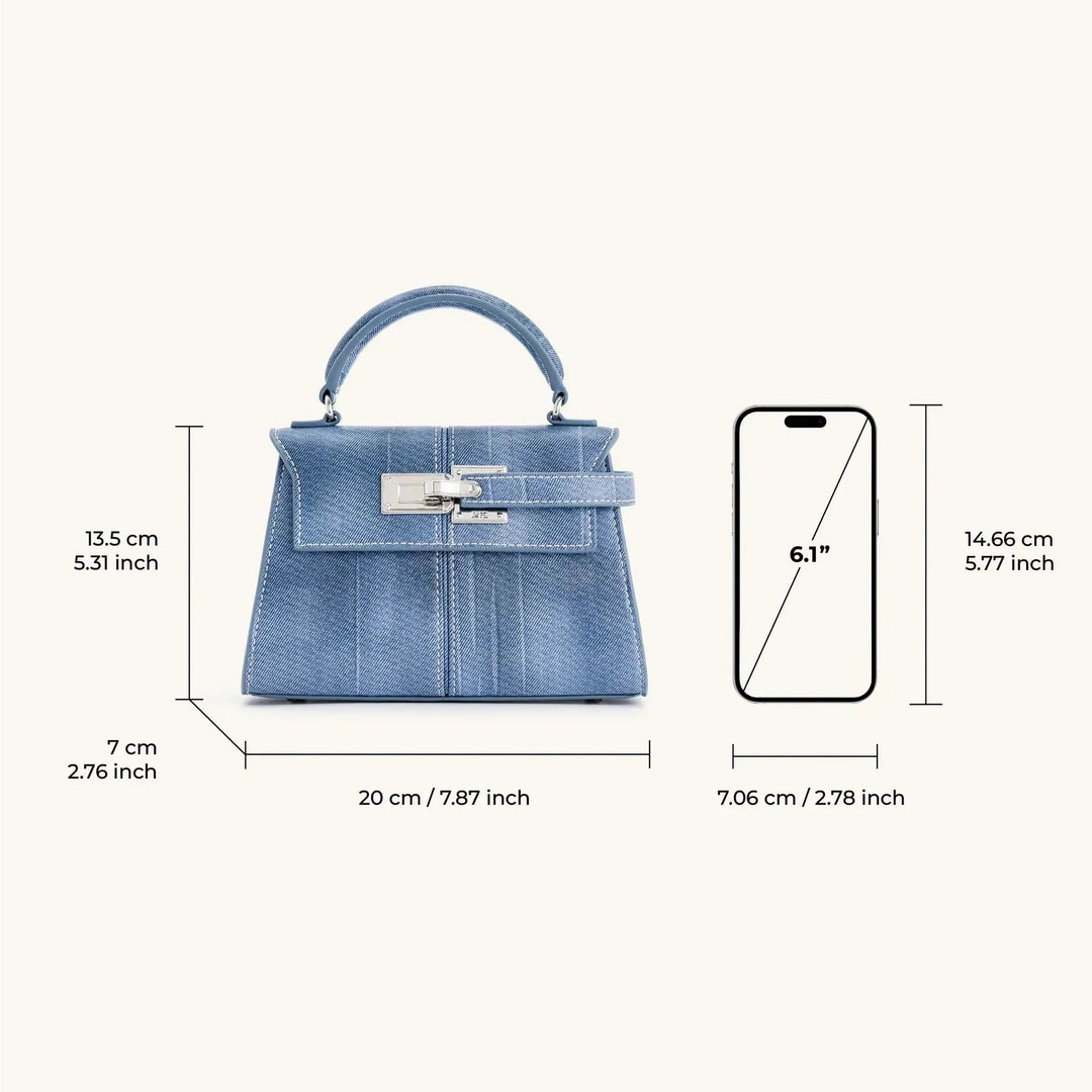 Rylee – Classic Structured Leather Handbag for Women