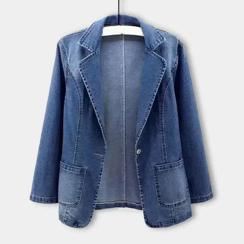 Denvira – Casual Denim Blazer for Women