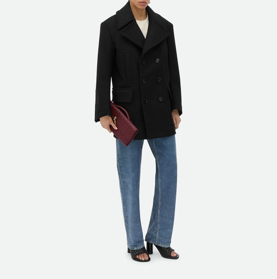 Parker – Sophisticated Woven Leather Clutch for Women