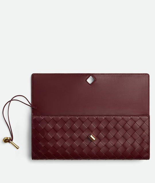 Parker – Sophisticated Woven Leather Clutch for Women
