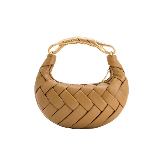 Juliette – Chic Woven Leather Hobo Bag for Women