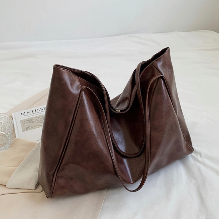 Fairuza – Oversized Leather Tote Bag for Women