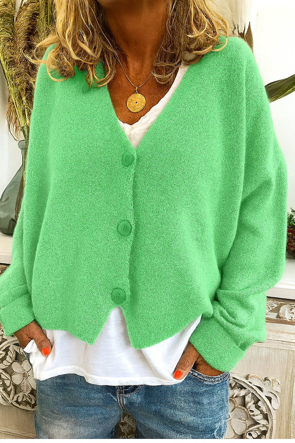 CALLIE | BUTTON FRONT CARDIGAN