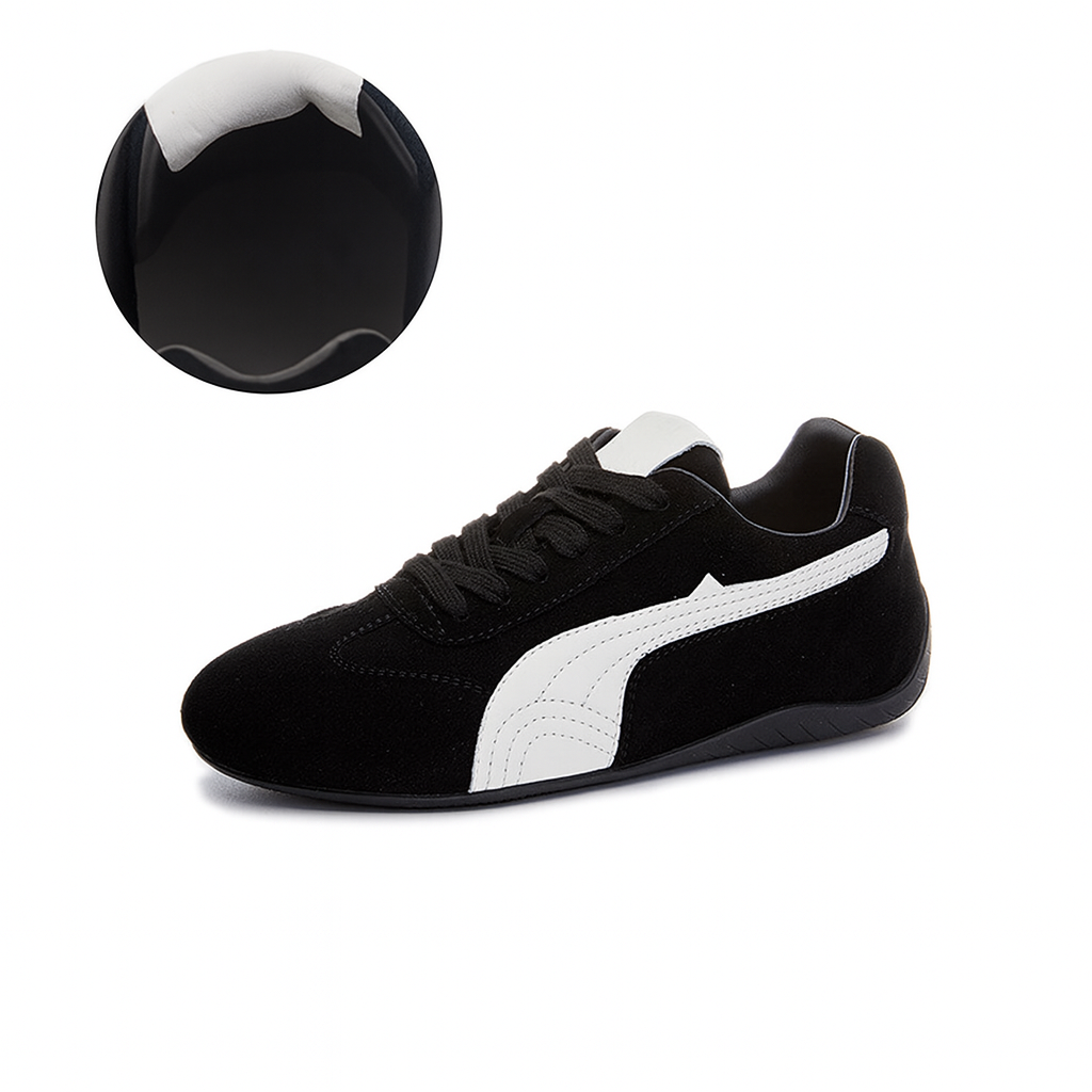Mila - Women's sports sneakers in retro style