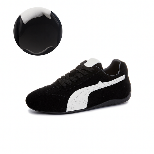 Mila - Women's sports sneakers in retro style