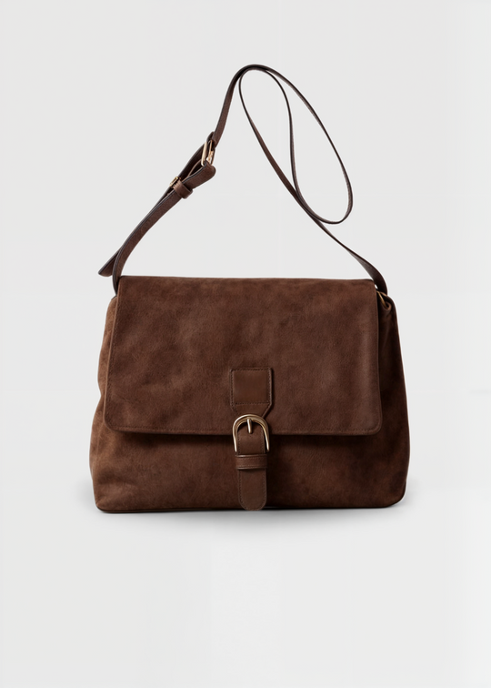 Annabel – Premium Suede Crossbody Handbag